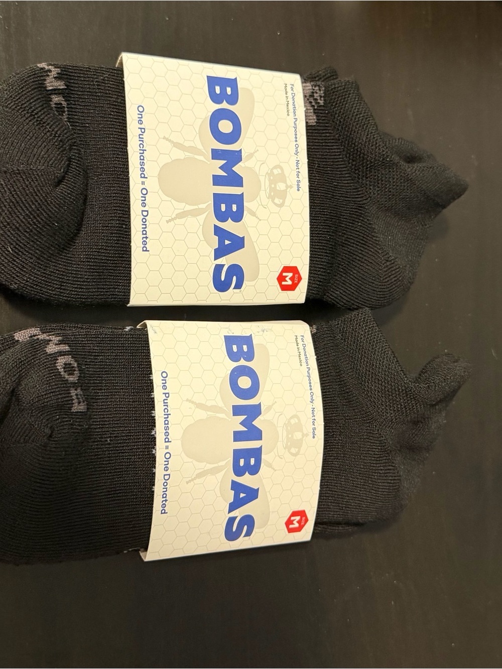Bombas Men's No-Show Athletic Socks in Black (3-Pack)